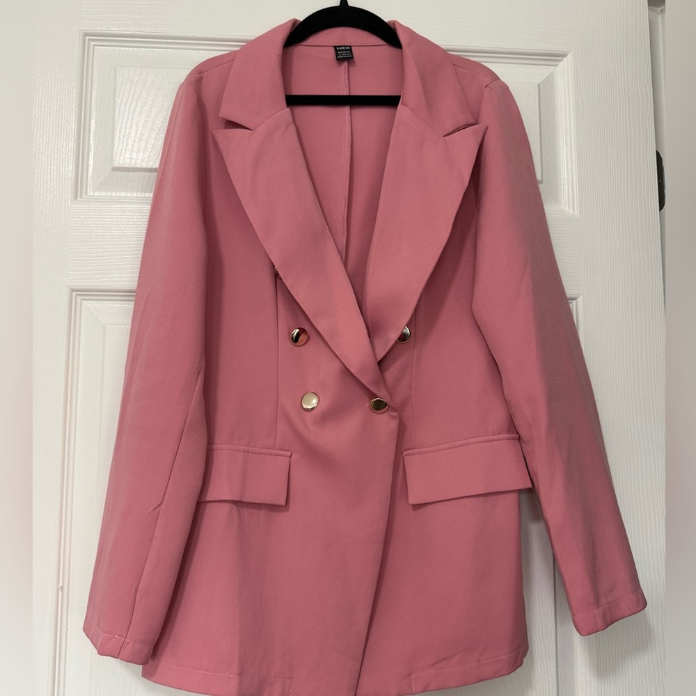 Rose Pink Blazer